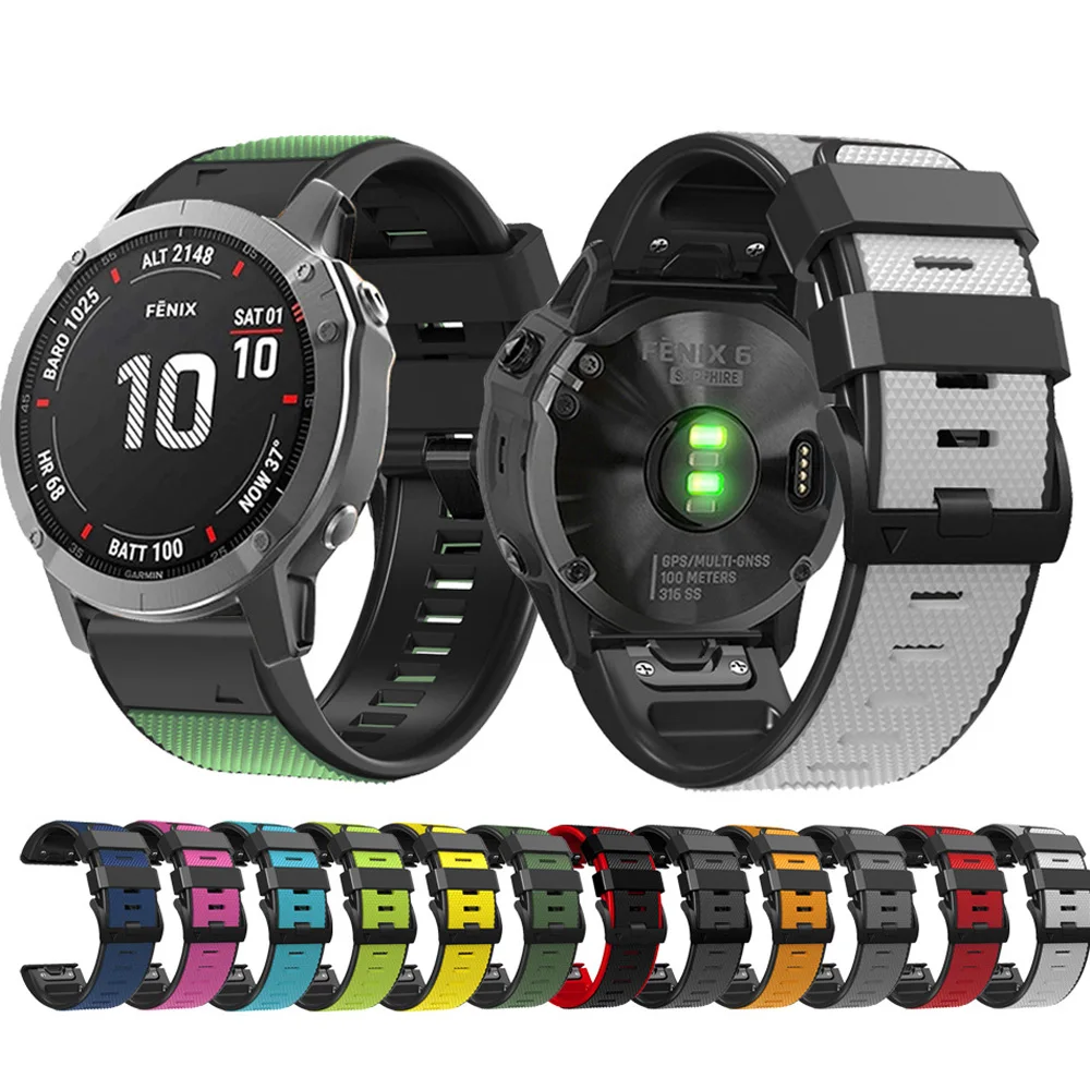 Силиконовый ремешок для наручных часов, браслет для Garmin Fenix 7X 7 Epix 6X 6 Pro Gen 2 Easyfit Fenix 5 5XPlus, 26 дюймов 22 мм
Силиконовый ремешок для наручных часов, браслет для Garmin Fenix 7X 7 Epix 6X 6 Pro Gen 2 Easyfit Fenix 5 5XPlus, 26 дюймов 22 мм