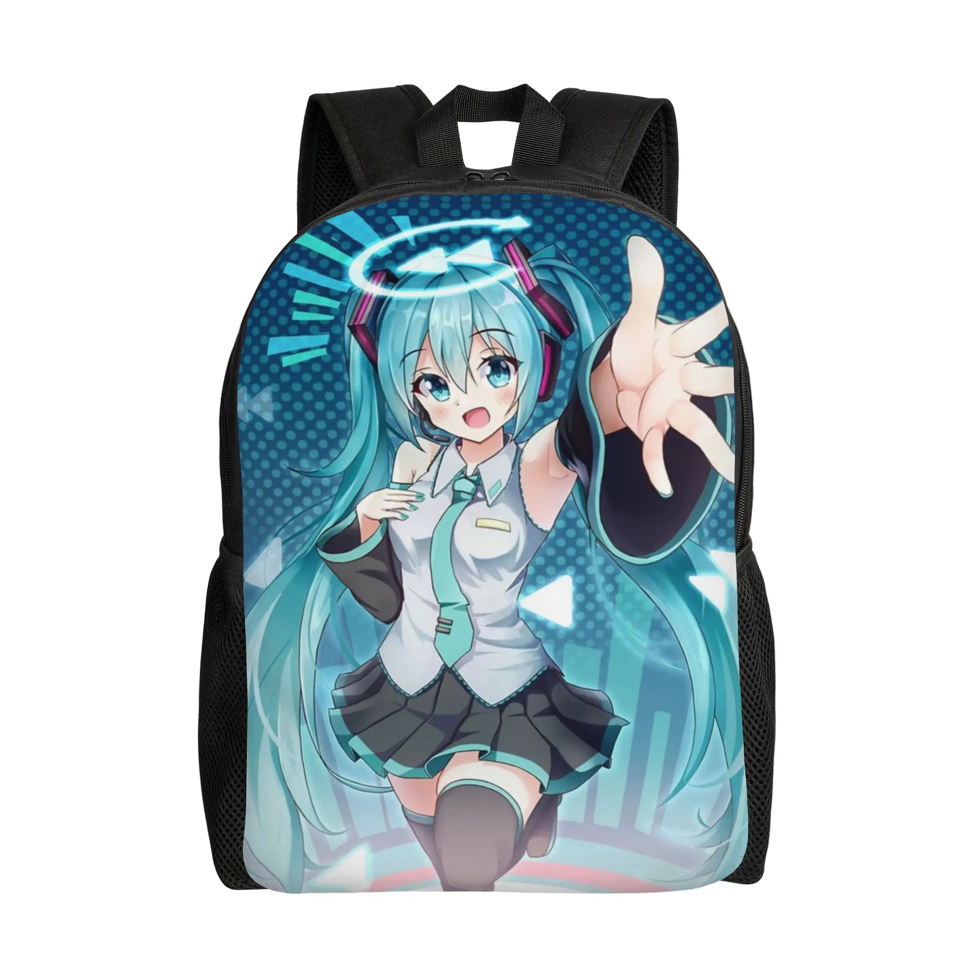 Рюкзак Kawaii Miku для мужчин, женщин, подростков, студентов, рабочий городской рюкзак, холщовые сумки Hatsune Miku для колледжа, спортивные сумки
Рюкзак Kawaii Miku для мужчин, женщин, подростков, студентов, рабочий городской рюкзак, холщовые сумки Hatsune Miku для колледжа, спортивные сумки