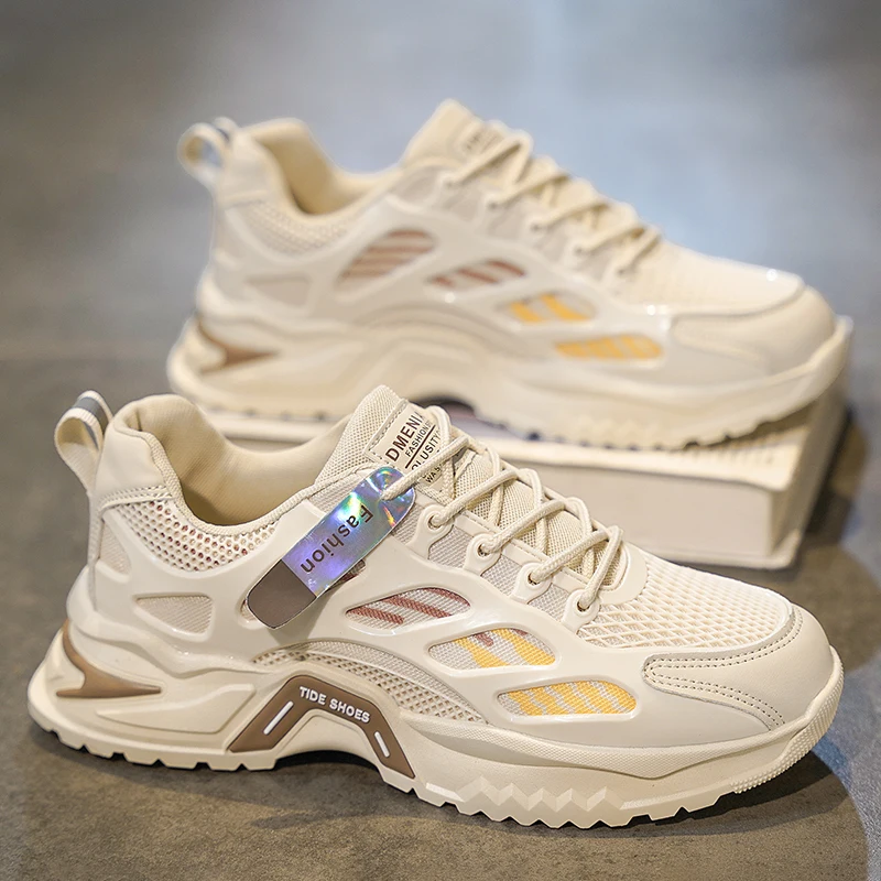 Men's Summer 2026 New Versatile Mesh Breathable Youth Sports Shoes Casual Running Heightening Dad Trendy Shoes
Men's Summer 2026 New Versatile Mesh Breathable Youth Sports Shoes Casual Running Heightening Dad Trendy Shoes