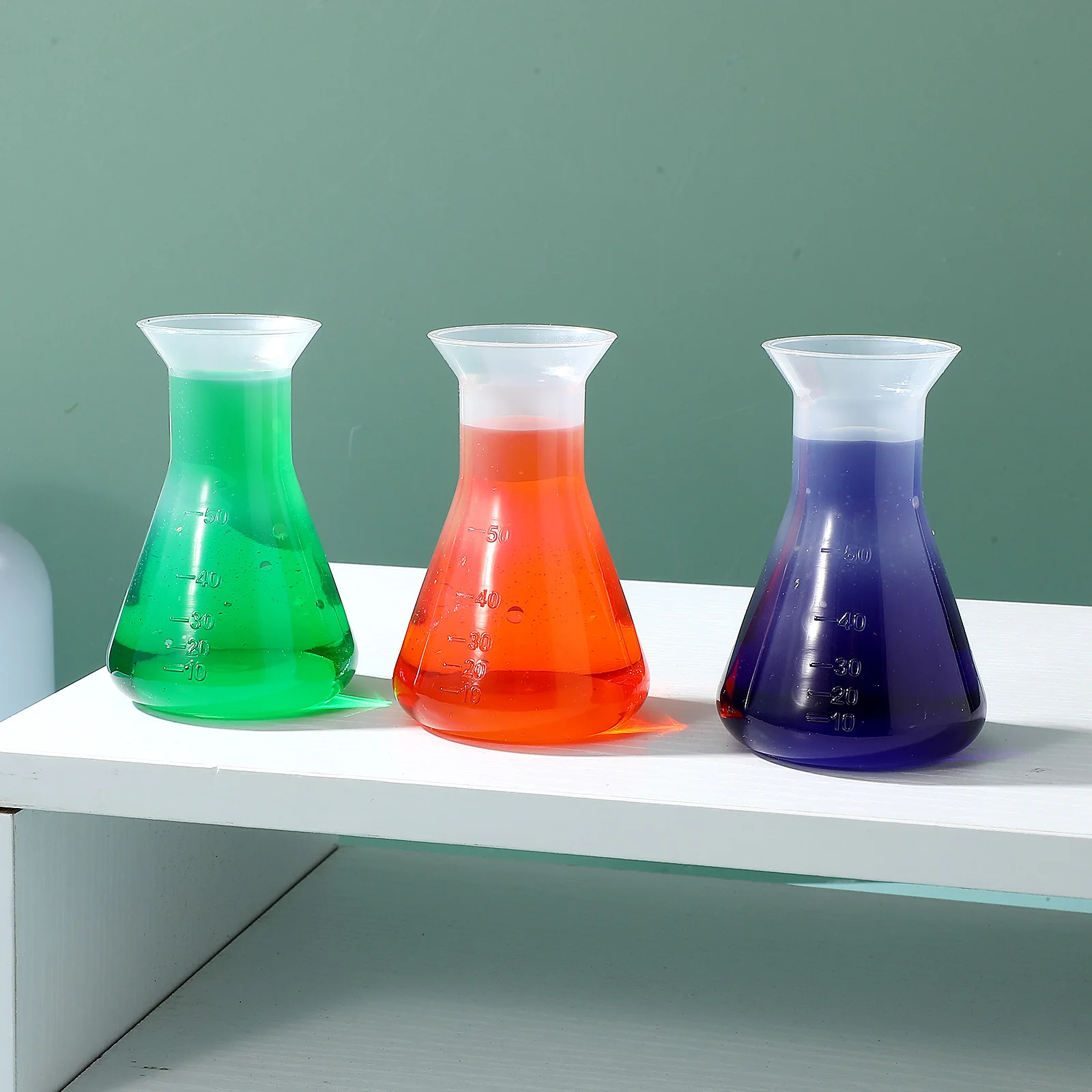 5 pcs Plastic Flask 50ml Clear PP Conical Laboratory Experiment Teaching Equipment Chemistry Research Science Education
5 pcs Plastic Flask 50ml Clear PP Conical Laboratory Experiment Teaching Equipment Chemistry Research Science Education