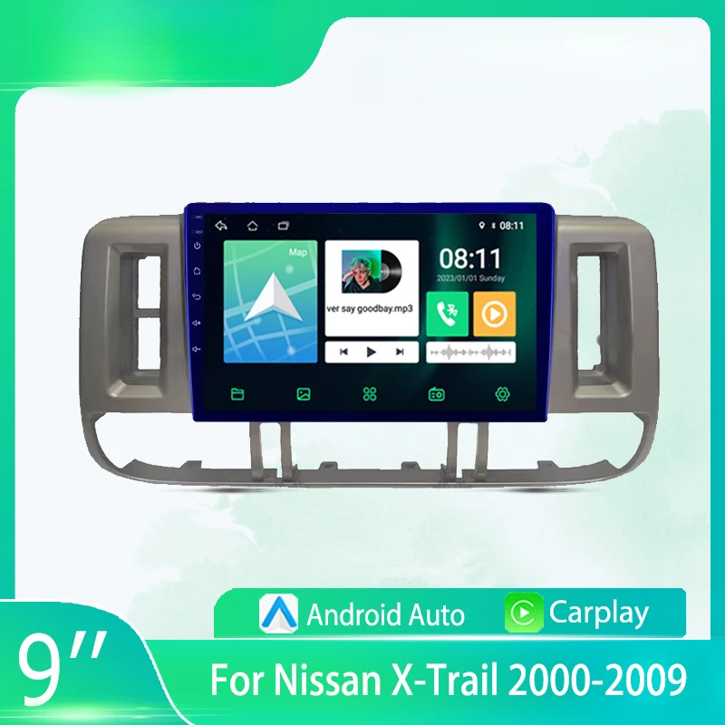 For Nissan X-Trail 00-09 Car Multimedia Player Android Car Player GPS WIFI Carplay 4G Car Radio Navigation Stereo Car Electronic
For Nissan X-Trail 00-09 Car Multimedia Player Android Car Player GPS WIFI Carplay 4G Car Radio Navigation Stereo Car Electronic