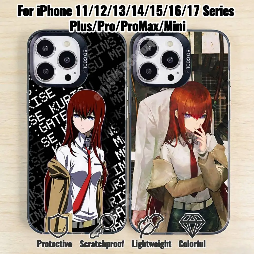S-Steins Gate-S Makise Kurisu Phone Case for iPhone 17 16 Pro Plus 15 14 13 Max Mini 12 11 X XS Air Shield Bumper
S-Steins Gate-S Makise Kurisu Phone Case for iPhone 17 16 Pro Plus 15 14 13 Max Mini 12 11 X XS Air Shield Bumper