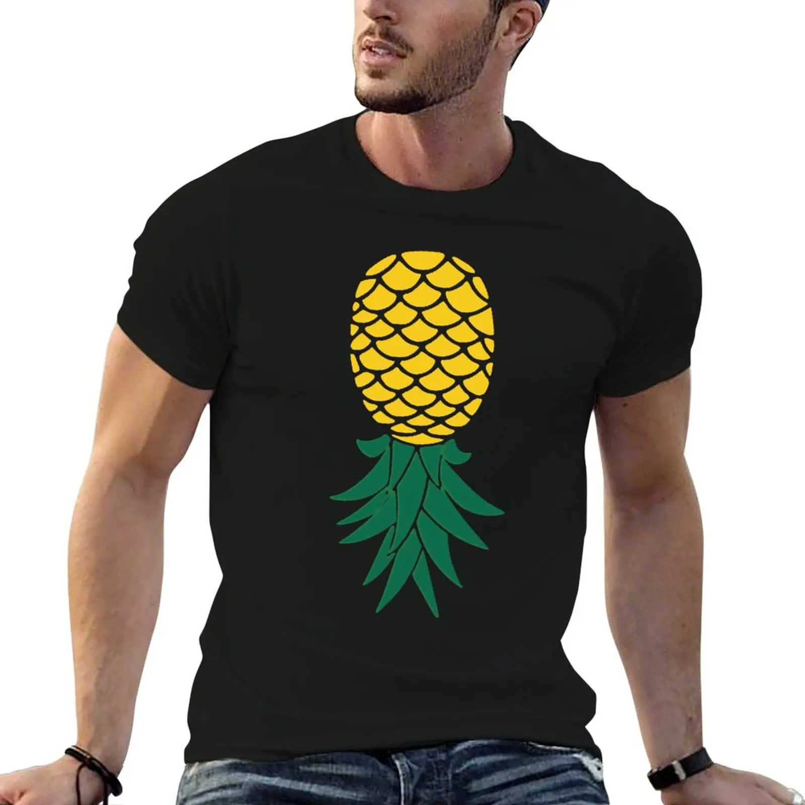 Upside Down Pineapple Shirt T-Shirt t shirts cotton 100% t shirts for man cotton essential t shirt T-shirt
Upside Down Pineapple Shirt T-Shirt t shirts cotton 100% t shirts for man cotton essential t shirt T-shirt