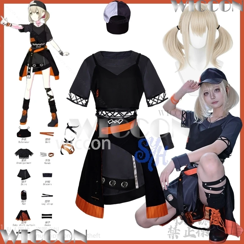 Azusawa Kohane CR ZY Game Project Sekai Colorful Stage Cosplay Clothes Orange Punk Dress Lolita Hat Halloween Carnival Party Cos
Azusawa Kohane CR ZY Game Project Sekai Colorful Stage Cosplay Clothes Orange Punk Dress Lolita Hat Halloween Carnival Party Cos