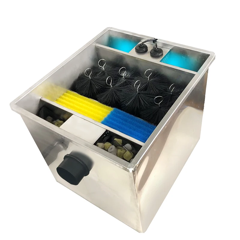 Fish Pond Filter Filter Barrel Water Circulation System Outdoor Koi Pond Filter Box Stainless Steel Purification External
Fish Pond Filter Filter Barrel Water Circulation System Outdoor Koi Pond Filter Box Stainless Steel Purification External
