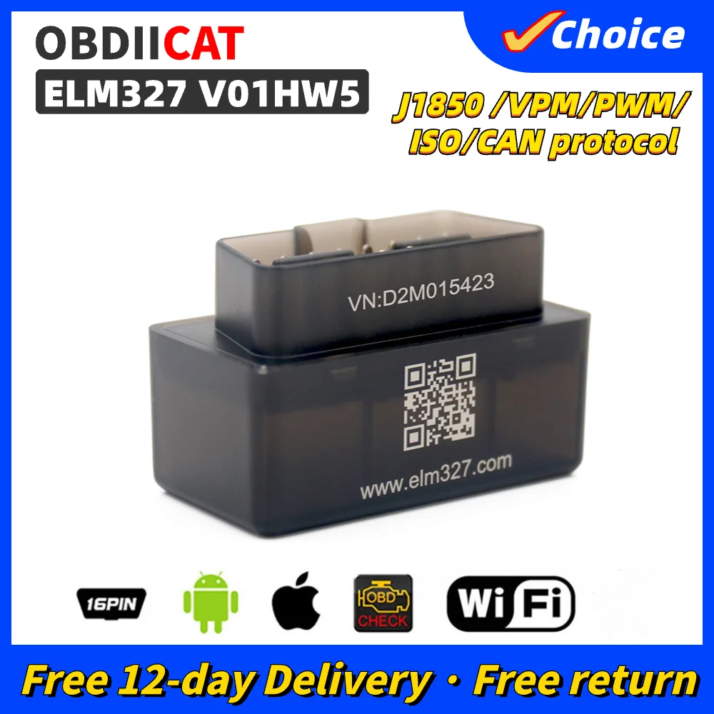 V01HW5 WIFI ELM 327 OBD2 сканер ELM327 автомобильный диагностический детектор считыватель кодов инструмент
V01HW5 WIFI ELM 327 OBD2 сканер ELM327 автомобильный диагностический детектор считыватель кодов инструмент