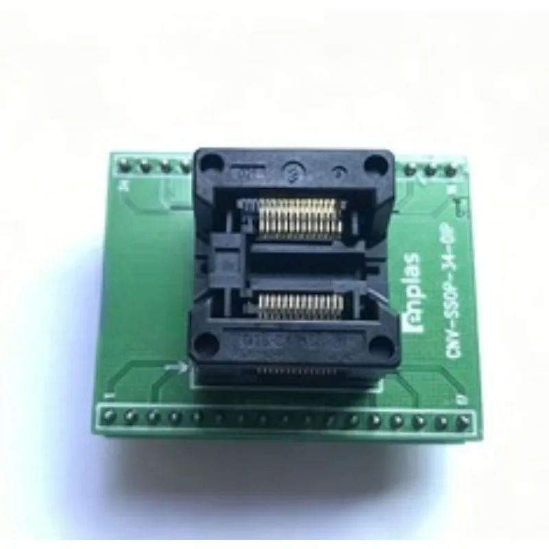 OTS-28(34)-0.65-01 SSOP28 0.65mm Pitch IC Test And Burn In Socket Package Size 5.3mm
OTS-28(34)-0.65-01 SSOP28 0.65mm Pitch IC Test And Burn In Socket Package Size 5.3mm