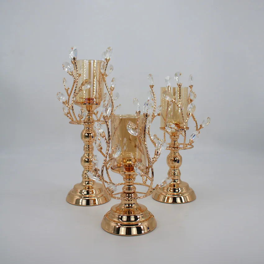 NEW Nordic Creative metal crystalCandlestick Flower arrangement Candleholder wedding Decorative ornaments
NEW Nordic Creative metal crystalCandlestick Flower arrangement Candleholder wedding Decorative ornaments