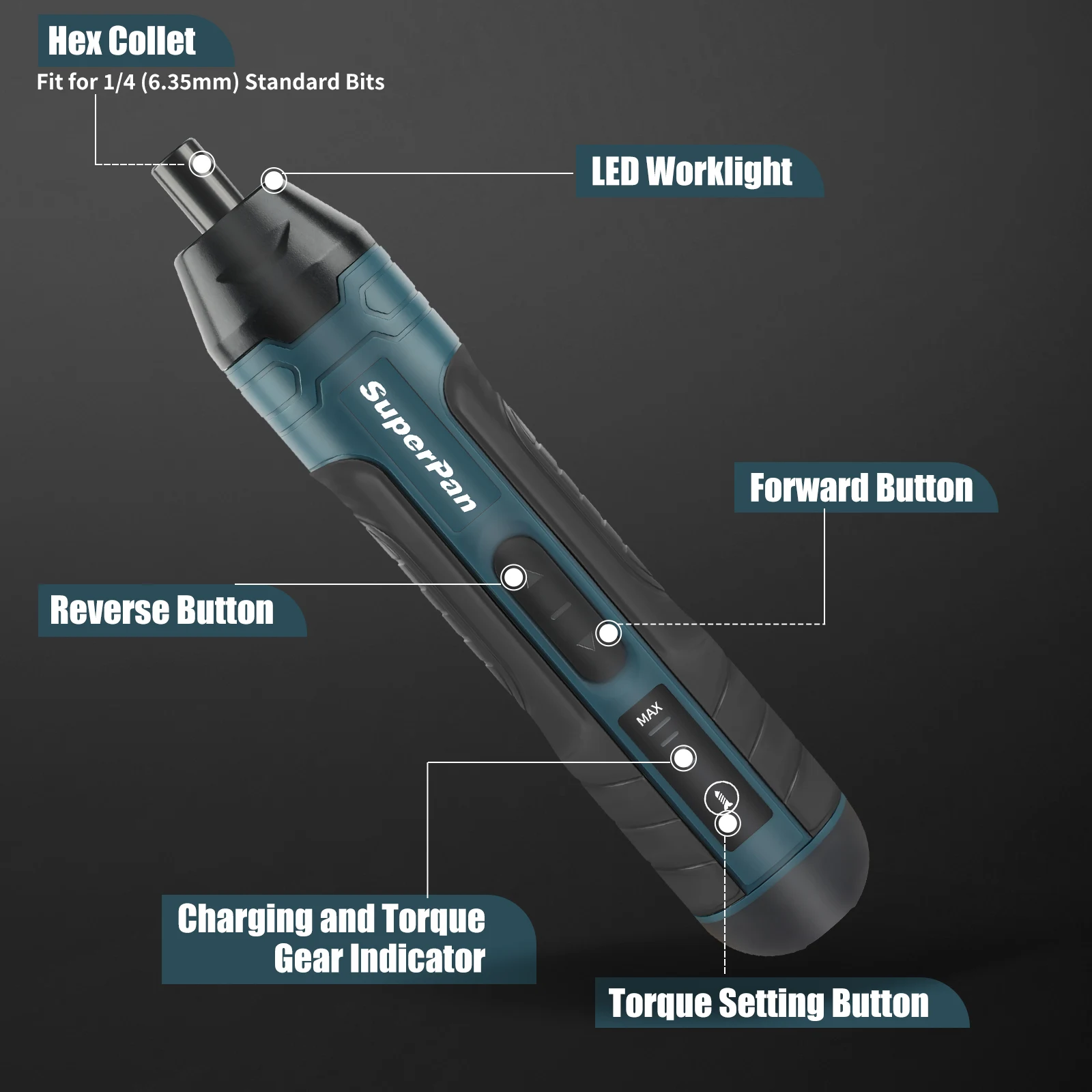 Высокоэффективная беспроводная отвертка Superpan 1300 мАч — многофункциональная перезаряжаемая дрель для разборки
Высокоэффективная беспроводная отвертка Superpan 1300 мАч — многофункциональная перезаряжаемая дрель для разборки