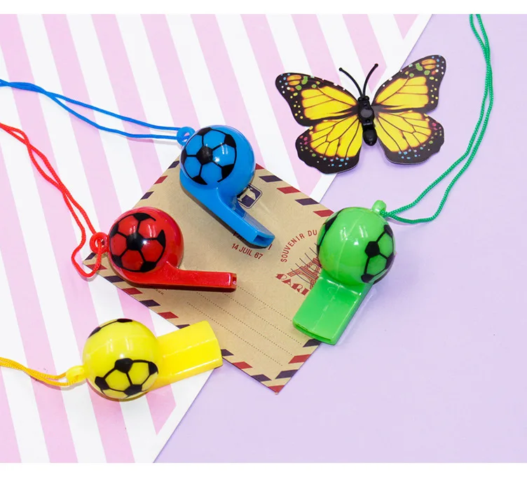 1PC Random Color Hot sale Mini Cheerleading Whistle Children Gifts Plastic Multifunction With Rope Kid Soccer Rugby Whistle
1PC Random Color Hot sale Mini Cheerleading Whistle Children Gifts Plastic Multifunction With Rope Kid Soccer Rugby Whistle
