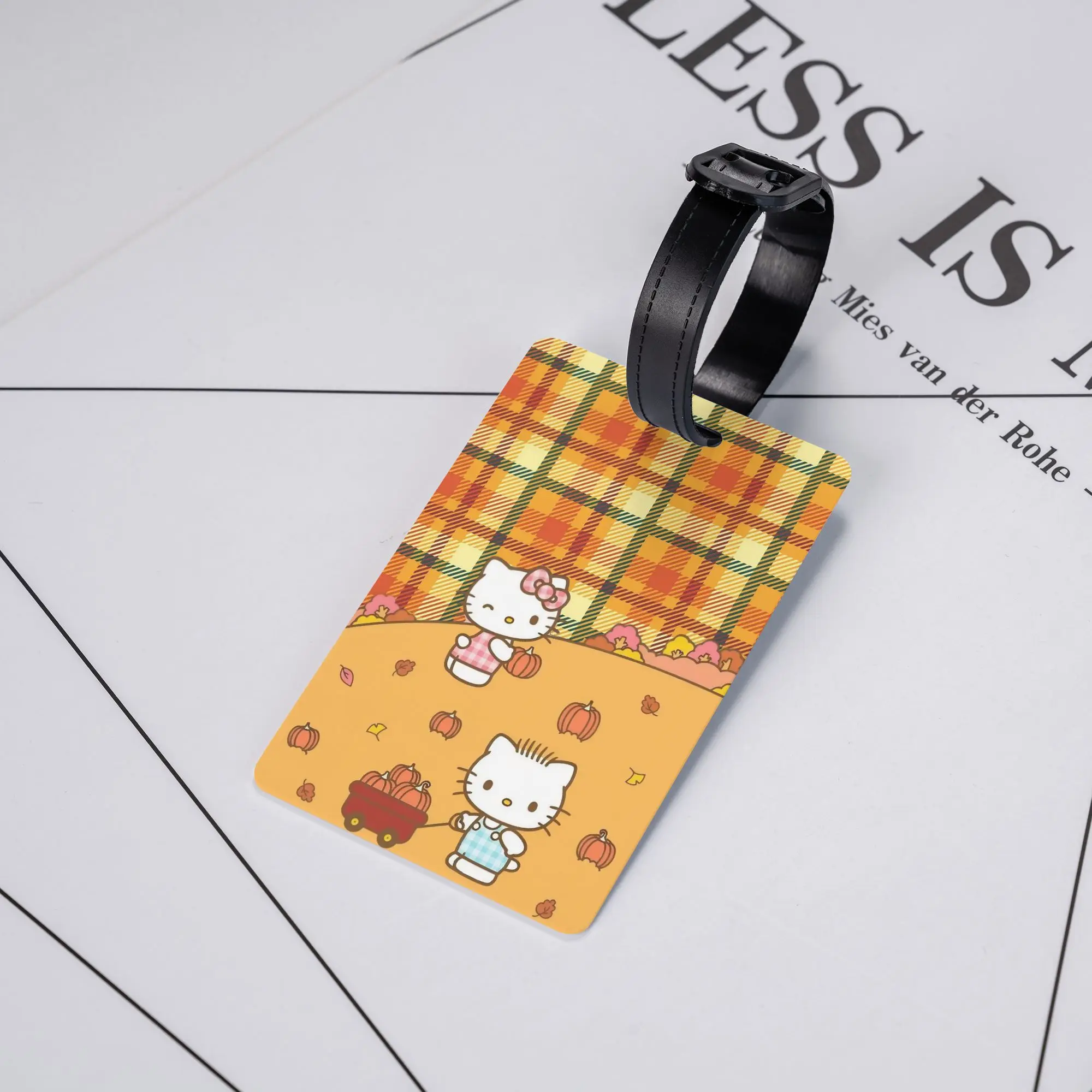 Hello Kitty Cartoon Boyfriend Luggage Tags Suitcase PVC Travel Accessories Holder Baggage Tag ID Address Baggage Name Tags Gift
Hello Kitty Cartoon Boyfriend Luggage Tags Suitcase PVC Travel Accessories Holder Baggage Tag ID Address Baggage Name Tags Gift
