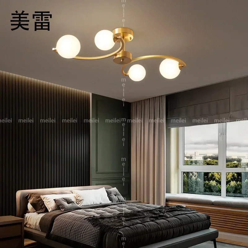 Modern Copper Nordic LED Chandelier with Gold Glass Ball G9 for Living Bedroom Dining Kitchen Lighting
Modern Copper Nordic LED Chandelier with Gold Glass Ball G9 for Living Bedroom Dining Kitchen Lighting