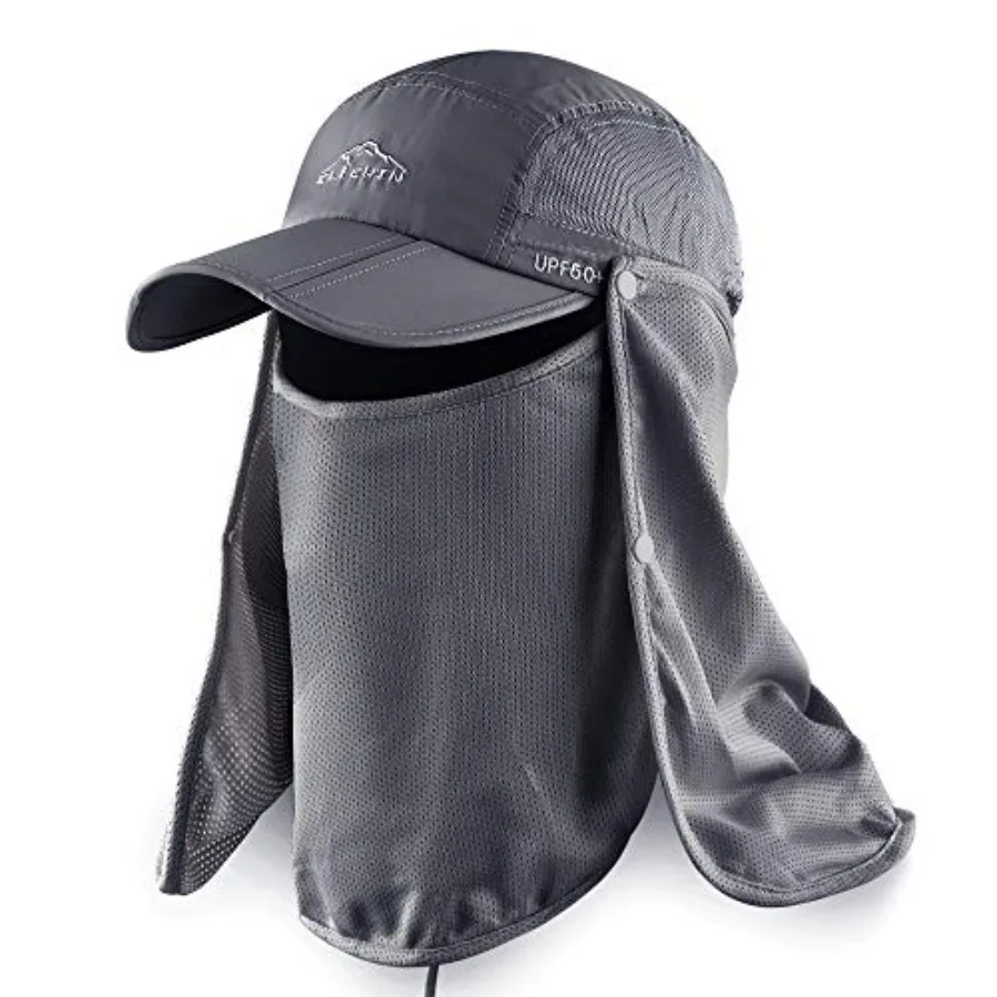Outdoor Sun Hat for Men Women UPF 50+ Fishing UV Hat with Neck Flap Face Cover for Sun Protection
Outdoor Sun Hat for Men Women UPF 50+ Fishing UV Hat with Neck Flap Face Cover for Sun Protection