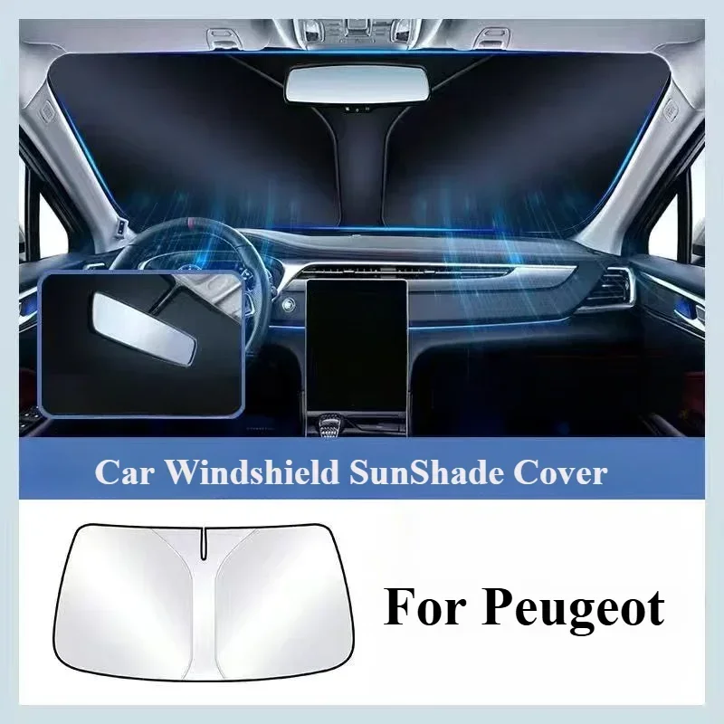 For Peugeot 208 308 T9 508 2008 For Citroen C4 For Opel Corsa Crossland X Car Windshield Sunshades Cover Front Window Sun Shade
For Peugeot 208 308 T9 508 2008 For Citroen C4 For Opel Corsa Crossland X Car Windshield Sunshades Cover Front Window Sun Shade