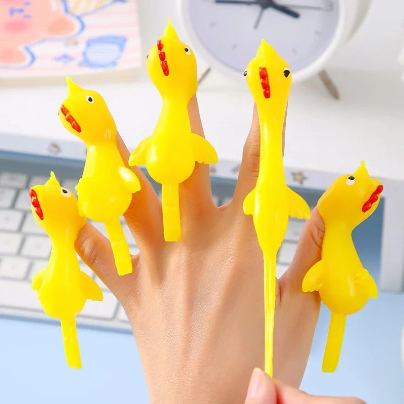 15/10/5PCS Catapult Launch Turkey Slingshot Chick Elastic Flying Finger Sticky Decompression Toy Birthday Halloween Party Favors
15/10/5PCS Catapult Launch Turkey Slingshot Chick Elastic Flying Finger Sticky Decompression Toy Birthday Halloween Party Favors