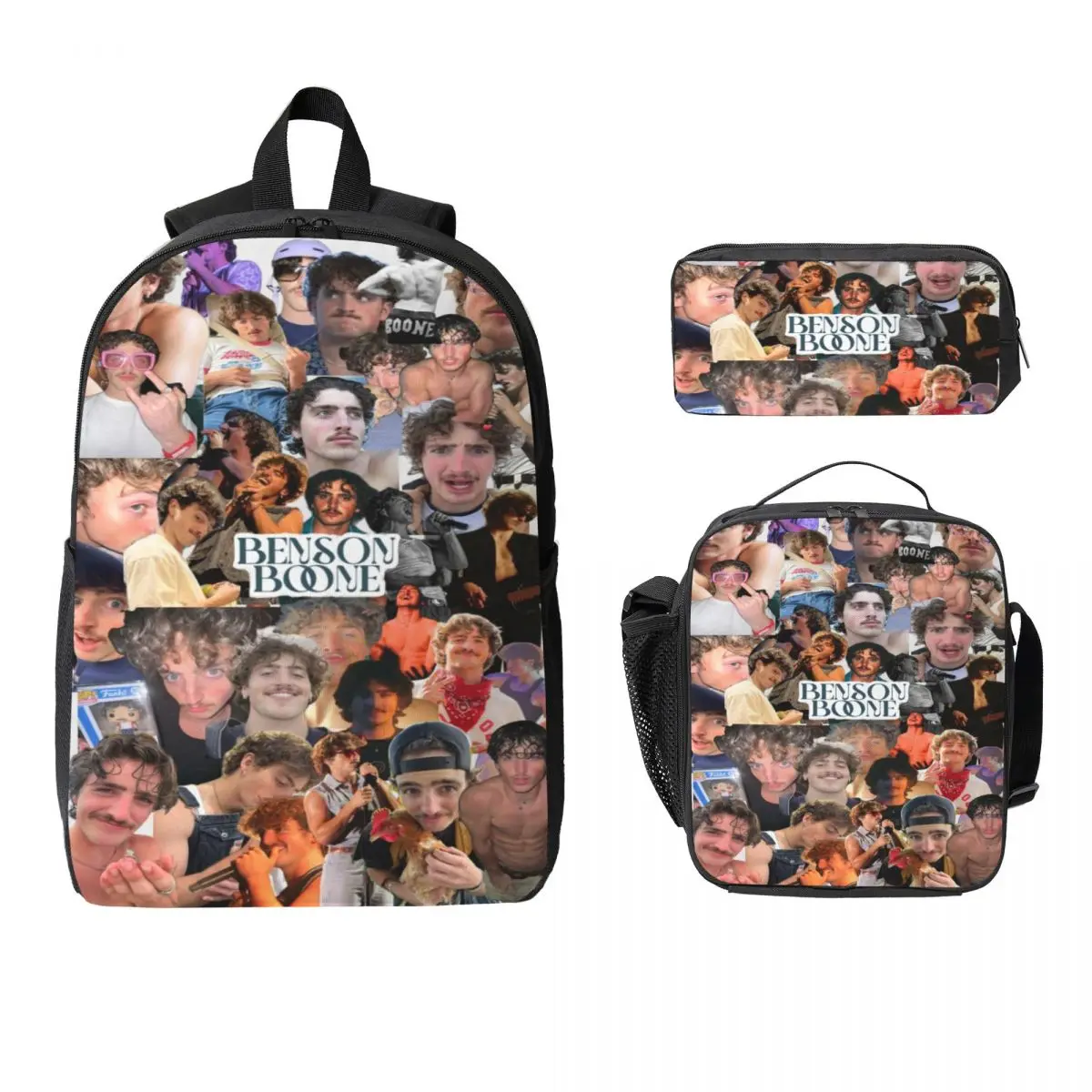 3 шт., набор рюкзаков Benson Boone Music Tour для детей, пеналы, наборы сумок для книг с ланч-бокс для школьников, рюкзак
3 шт., набор рюкзаков Benson Boone Music Tour для детей, пеналы, наборы сумок для книг с ланч-бокс для школьников, рюкзак
