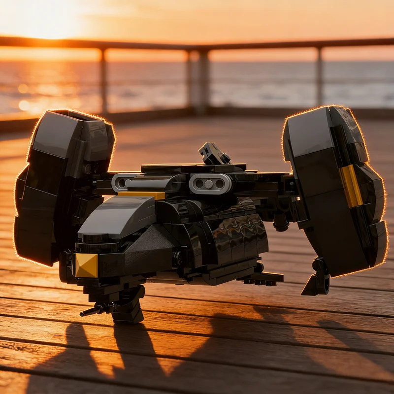 437 деталей MOC Pelican Helldivers II 1, космическая модель, конструктор, архитектурный, креативный, идея для рождественского подарка, игрушка, развивающий кирпичик
437 деталей MOC Pelican Helldivers II 1, космическая модель, конструктор, архитектурный, креативный, идея для рождественского подарка, игрушка, развивающий кирпичик