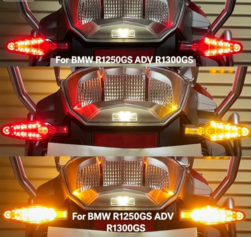 R1250GS Front Turn Signal Light Tail Brake Indicator Flasher For BMW R1300GS R1250GS ADV S1000XR S1000 R1250 GS XR 2019-2025
R1250GS Front Turn Signal Light Tail Brake Indicator Flasher For BMW R1300GS R1250GS ADV S1000XR S1000 R1250 GS XR 2019-2025