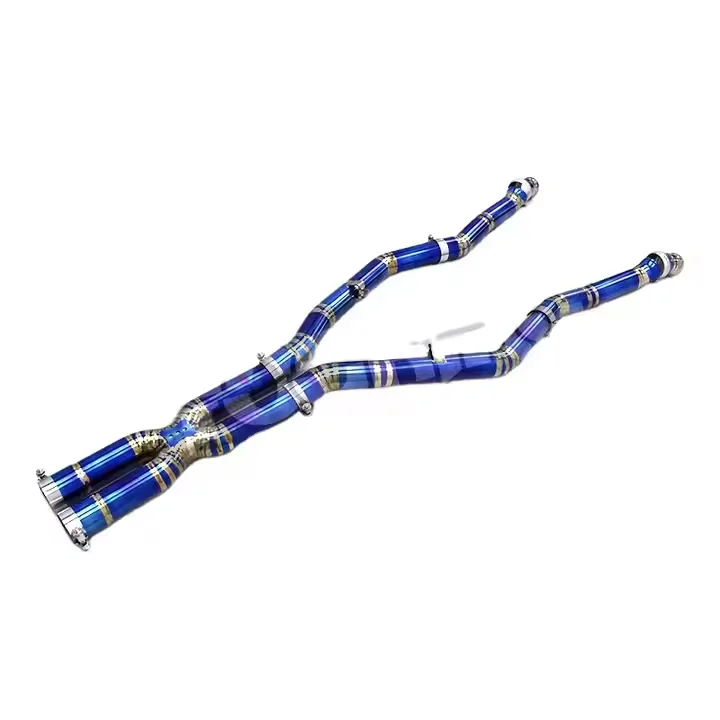 OEM Equal Length X Mid Exhaust Pipes For Ferrari 812 V12 6.5L 2017-2020 Racing Car Titanium Lightweight System
OEM Equal Length X Mid Exhaust Pipes For Ferrari 812 V12 6.5L 2017-2020 Racing Car Titanium Lightweight System