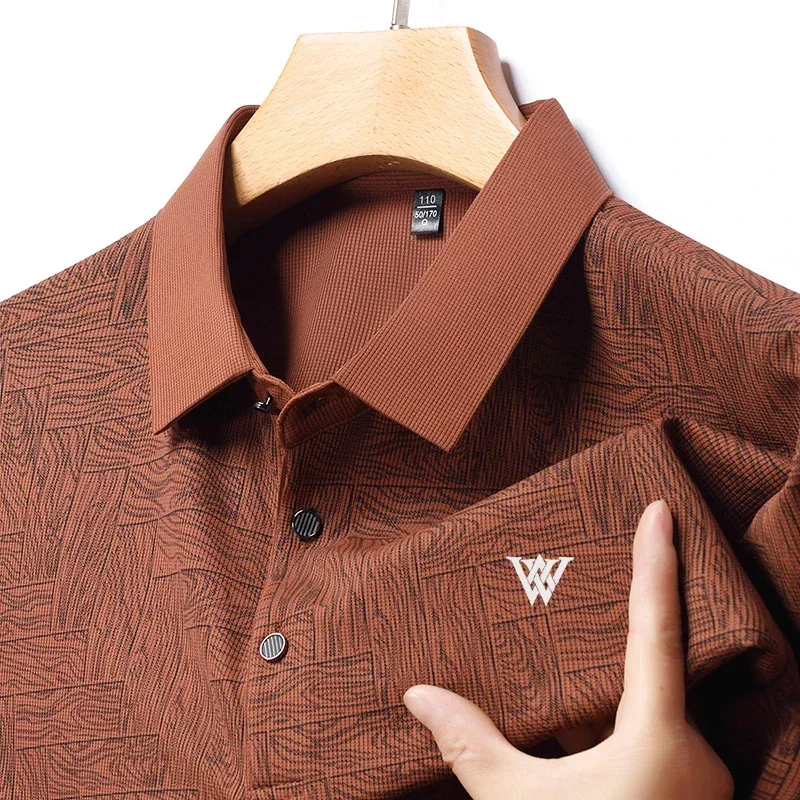 2025 Men's New Printed Business Casual Short Sleeve Polo Shirt Fashion Short Sleeve Comfortable Breathable Top Golf Clothing
2025 Men's New Printed Business Casual Short Sleeve Polo Shirt Fashion Short Sleeve Comfortable Breathable Top Golf Clothing