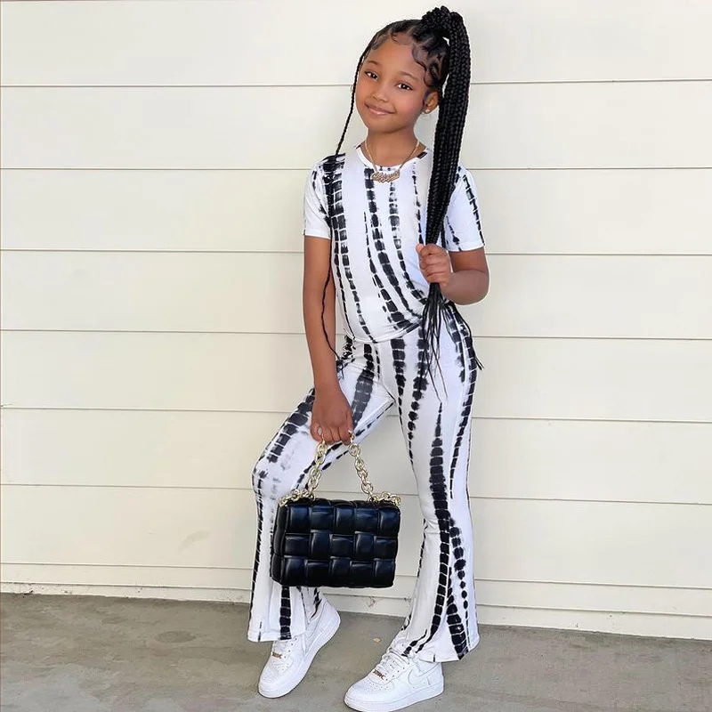 Fashion Baby Boy Girl Clothes Set Tshirt+Wide Bottom Pant 2PCS Summer Child Tracksuit Outfit Short Sleeve Baby Clothes 1-10Y
Fashion Baby Boy Girl Clothes Set Tshirt+Wide Bottom Pant 2PCS Summer Child Tracksuit Outfit Short Sleeve Baby Clothes 1-10Y