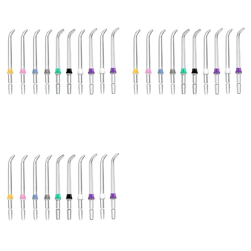 【BRAND NEW】30Pcs Replacement Classic Jet Tips Compatible For Waterpik Water Flossers And Other Brand Oral Irrigators
【BRAND NEW】30Pcs Replacement Classic Jet Tips Compatible For Waterpik Water Flossers And Other Brand Oral Irrigators