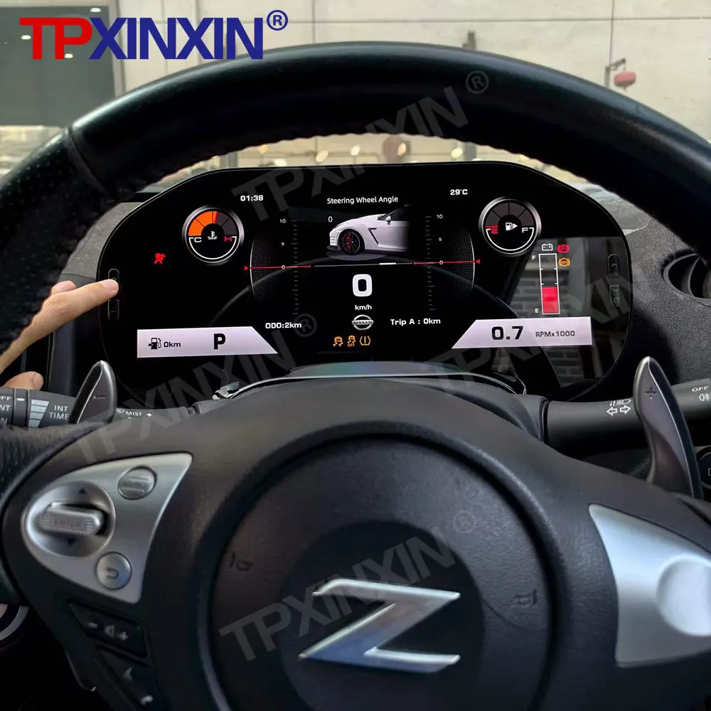 Car Digital Cluster For Nissan 370Z 2002-2008 Auto LCD Instrument Panel Dashboard Speedoment Virtual Cockpit LHD/RHD Head Unit
Car Digital Cluster For Nissan 370Z 2002-2008 Auto LCD Instrument Panel Dashboard Speedoment Virtual Cockpit LHD/RHD Head Unit