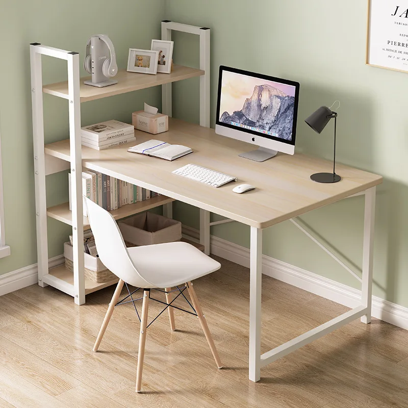 Bookshelf bookcase integrated table household student writing study table
Bookshelf bookcase integrated table household student writing study table