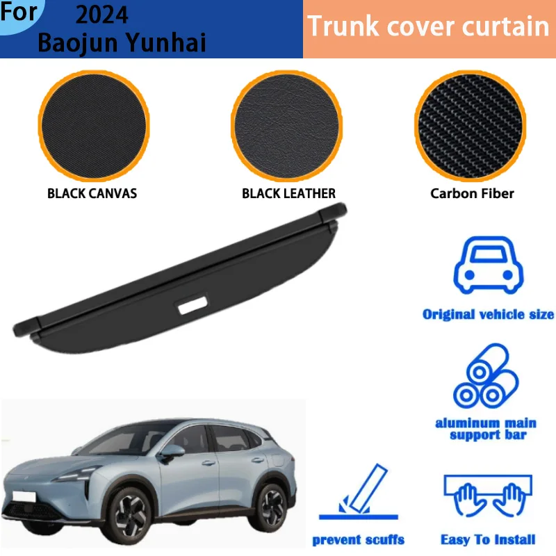 Suitable for 2024 Baojun Yunhai Trunk Curtain, Rear Trunk Storage Partition, Bezel, Interior Modification Accessories
Suitable for 2024 Baojun Yunhai Trunk Curtain, Rear Trunk Storage Partition, Bezel, Interior Modification Accessories