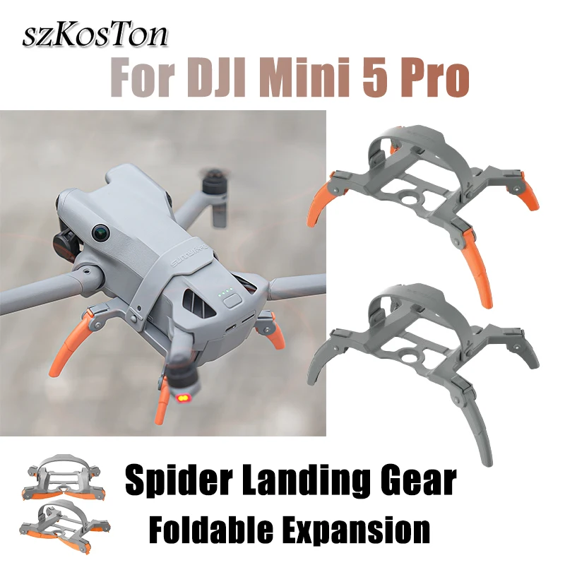 New Landing Gear For DJI Mini 5 Pro Foldable Expansion Landing Gear Landing Kit For DJI Mini 5 Pro Drone Accessories
New Landing Gear For DJI Mini 5 Pro Foldable Expansion Landing Gear Landing Kit For DJI Mini 5 Pro Drone Accessories