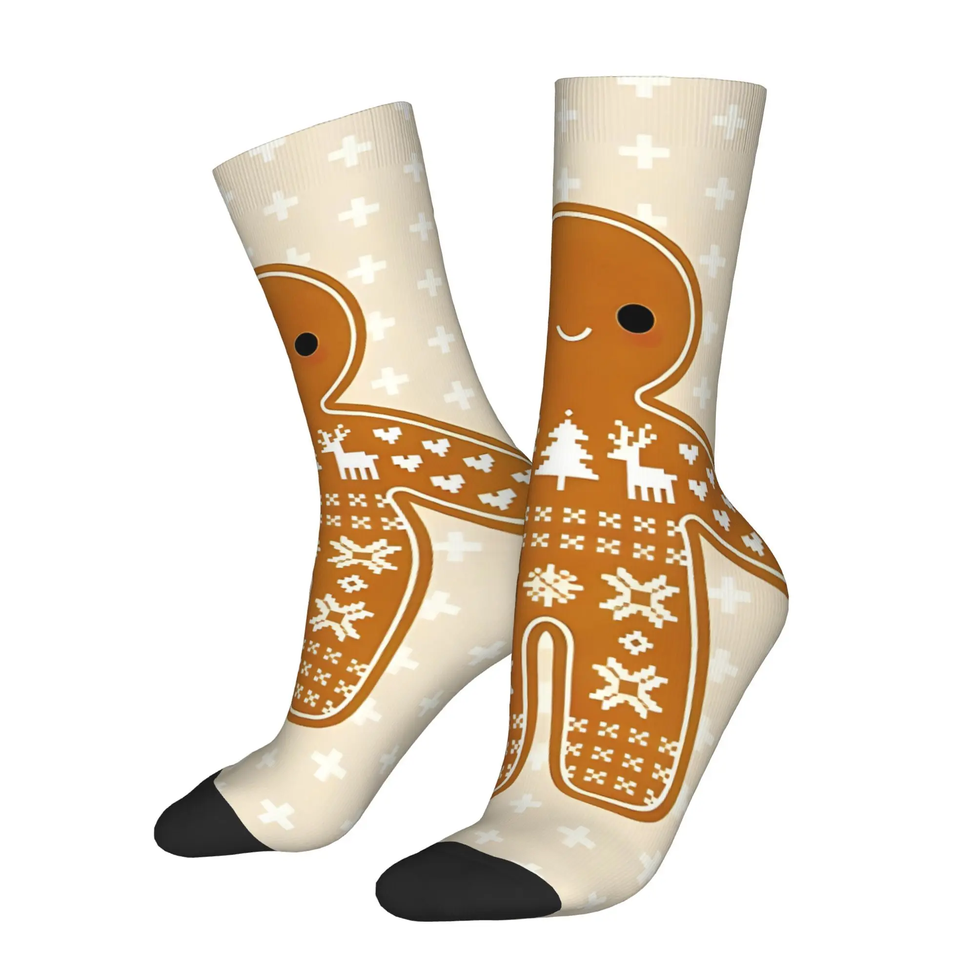 Funny Sock for Men Sweater Gingerbread Cookie Hip Hop Vintage Happy Breathable Pattern Printed Crew Sock Seamless Gift
Funny Sock for Men Sweater Gingerbread Cookie Hip Hop Vintage Happy Breathable Pattern Printed Crew Sock Seamless Gift