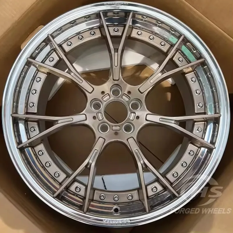 2-Piece 18-20Inch 5x120 5x112 6061-T6 Aluminum Alloy Polished Lip Brushed Bronze Car Rims Custom Forged Wheels for Bmw
2-Piece 18-20Inch 5x120 5x112 6061-T6 Aluminum Alloy Polished Lip Brushed Bronze Car Rims Custom Forged Wheels for Bmw
