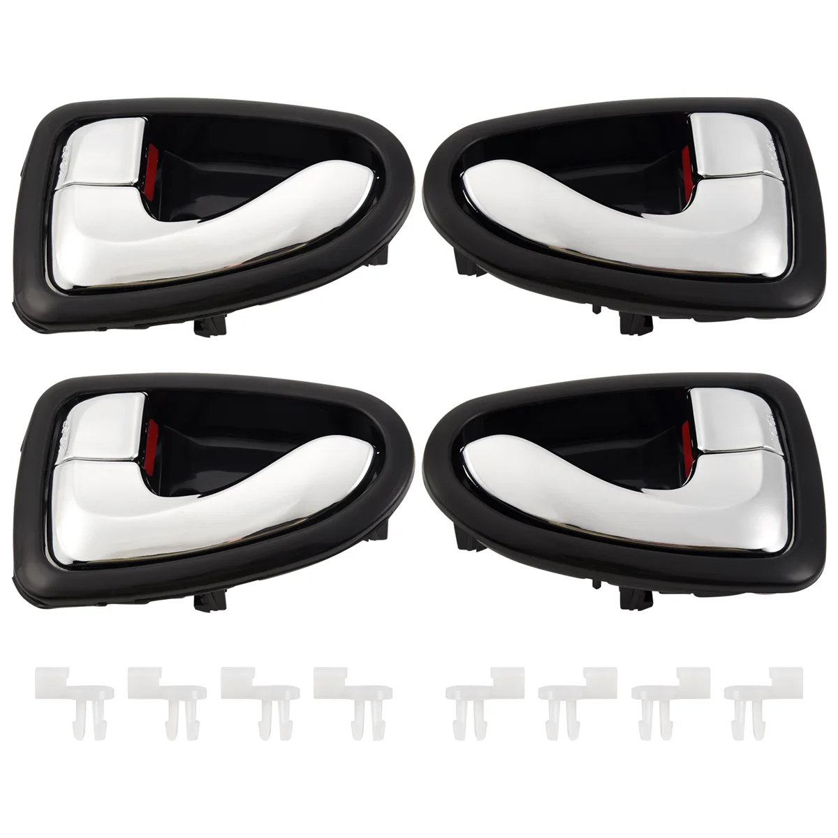 4Pcs Car Inside Door Handle Front Rear Left Right for HYUNDAI ACCENT / VERNA 2000-2006 8261022001LG 8262022001LG
4Pcs Car Inside Door Handle Front Rear Left Right for HYUNDAI ACCENT / VERNA 2000-2006 8261022001LG 8262022001LG