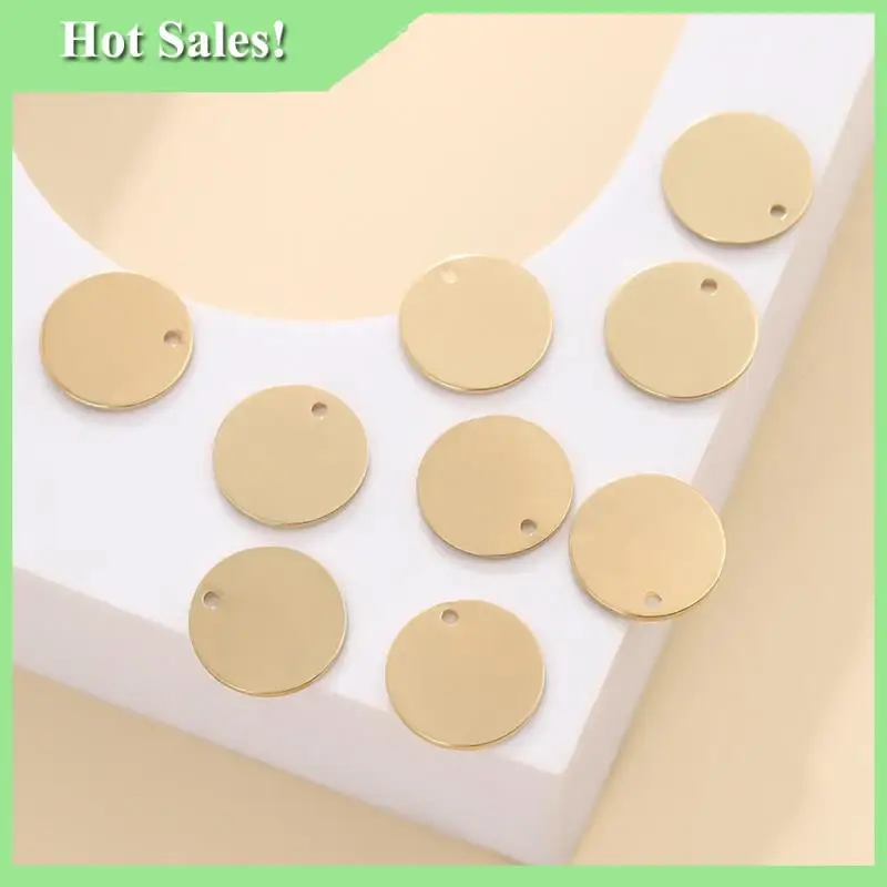 -A99Z Brass Round Charms For DIY Jewelry - 100PC 14Mmx14mm Disk Pendants For Crafting Necklaces And Earrings Accessories For Wom
-A99Z Brass Round Charms For DIY Jewelry - 100PC 14Mmx14mm Disk Pendants For Crafting Necklaces And Earrings Accessories For Wom