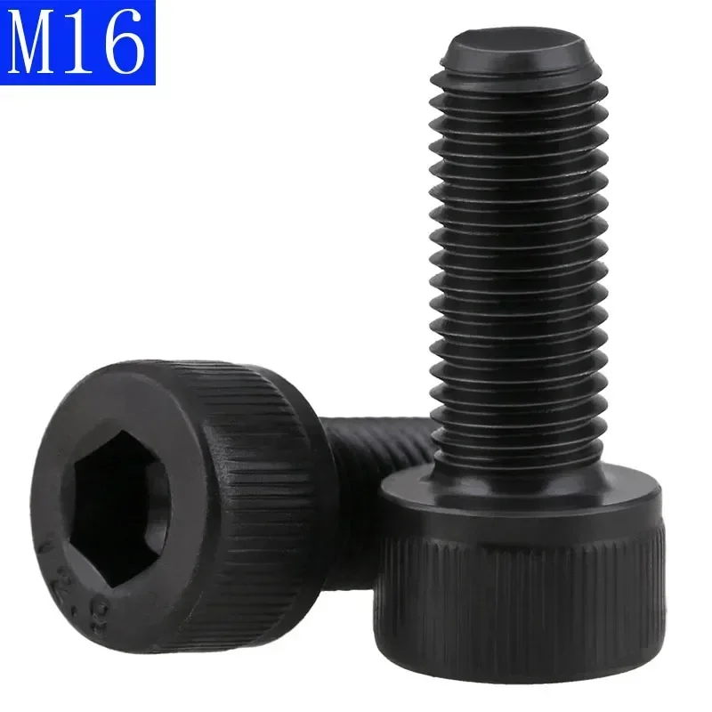M16 - 2 Black 12.9 Grade Alloy Steel Allen Hex Socket Cap Head Screw DIN 912 Bolts 16mm
M16 - 2 Black 12.9 Grade Alloy Steel Allen Hex Socket Cap Head Screw DIN 912 Bolts 16mm
