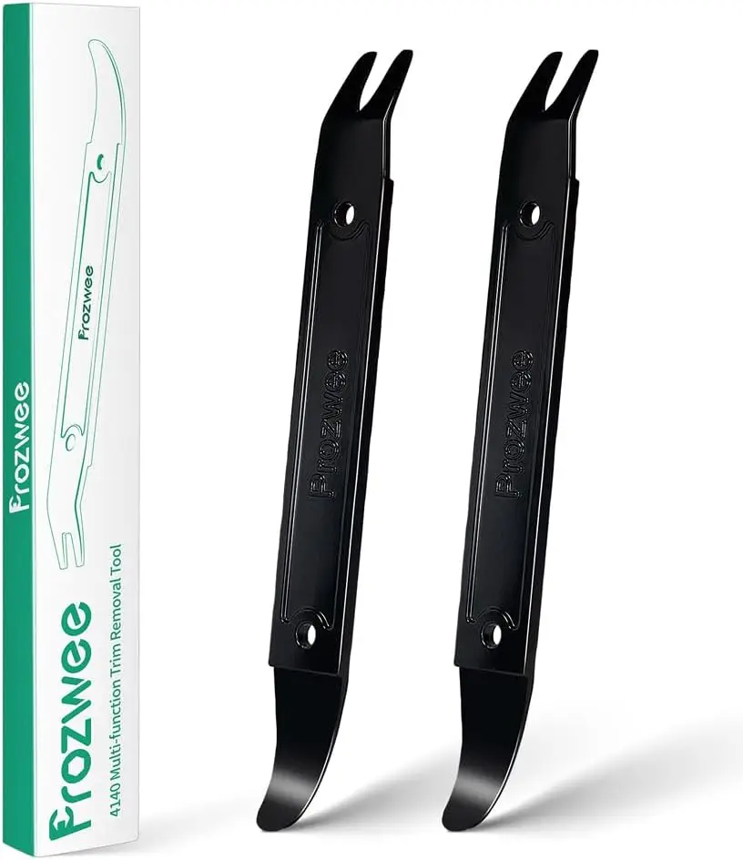 4140 Стальной пластинчатый стержень, многофункциональный инструмент для снятия обшивки — 2 шт., черный
4140 Стальной пластинчатый стержень, многофункциональный инструмент для снятия обшивки — 2 шт., черный