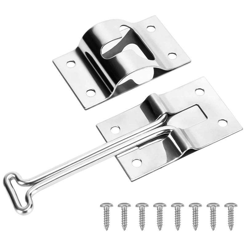 Rv Door Latch - RV Door Holder, Stainless Steel Trailer Door Latch, 4Inches RV T-Style Door Holder
Rv Door Latch - RV Door Holder, Stainless Steel Trailer Door Latch, 4Inches RV T-Style Door Holder