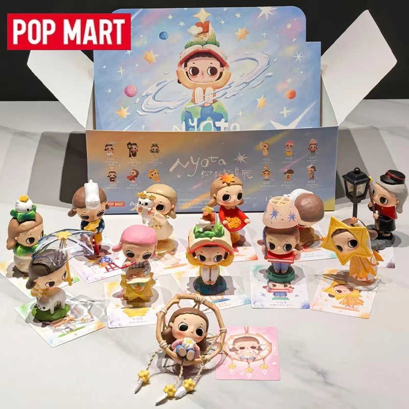 POPMART Nyota We Are All Stars Series Original Blind Box Surprise Mystery Box Cute Anime Action Figure Ornaments Figurines
POPMART Nyota We Are All Stars Series Original Blind Box Surprise Mystery Box Cute Anime Action Figure Ornaments Figurines