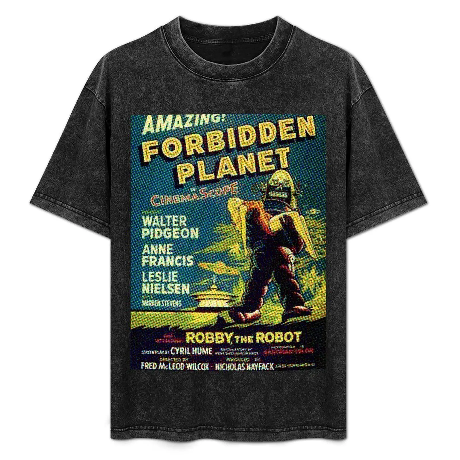Vintage Sci-fi Movie Forbidden Planet, Robot T-Shirt Big and Tall Solid Color T-Shirt
Vintage Sci-fi Movie Forbidden Planet, Robot T-Shirt Big and Tall Solid Color T-Shirt
