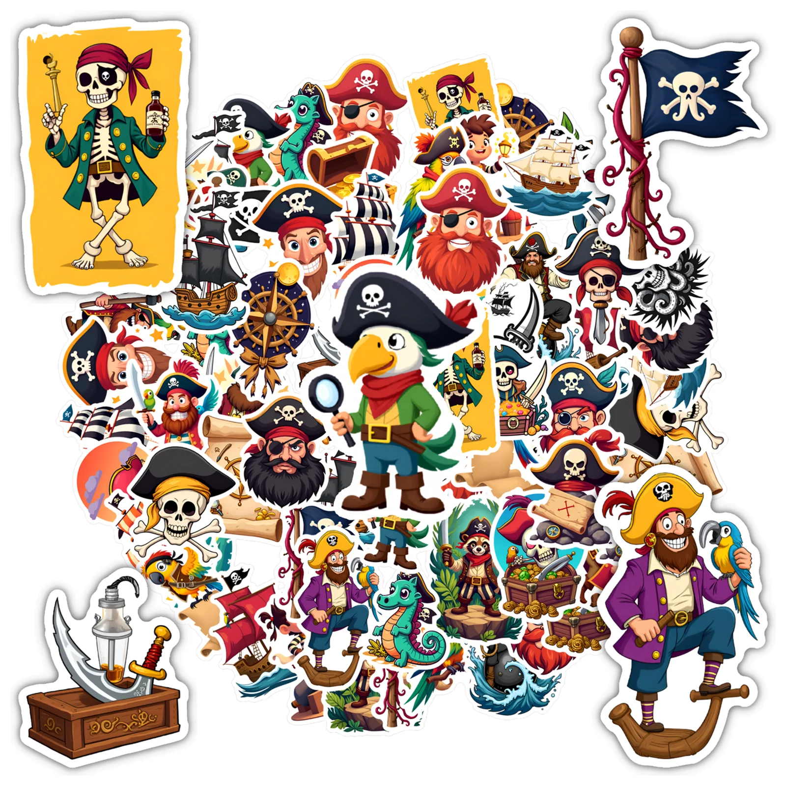 35pcs-50pcs Nautical Treasure Stickers Cartoon Skull Stickers Skull Decals For Notebook Luggage Mobile Phone Cup DIY
35pcs-50pcs Nautical Treasure Stickers Cartoon Skull Stickers Skull Decals For Notebook Luggage Mobile Phone Cup DIY