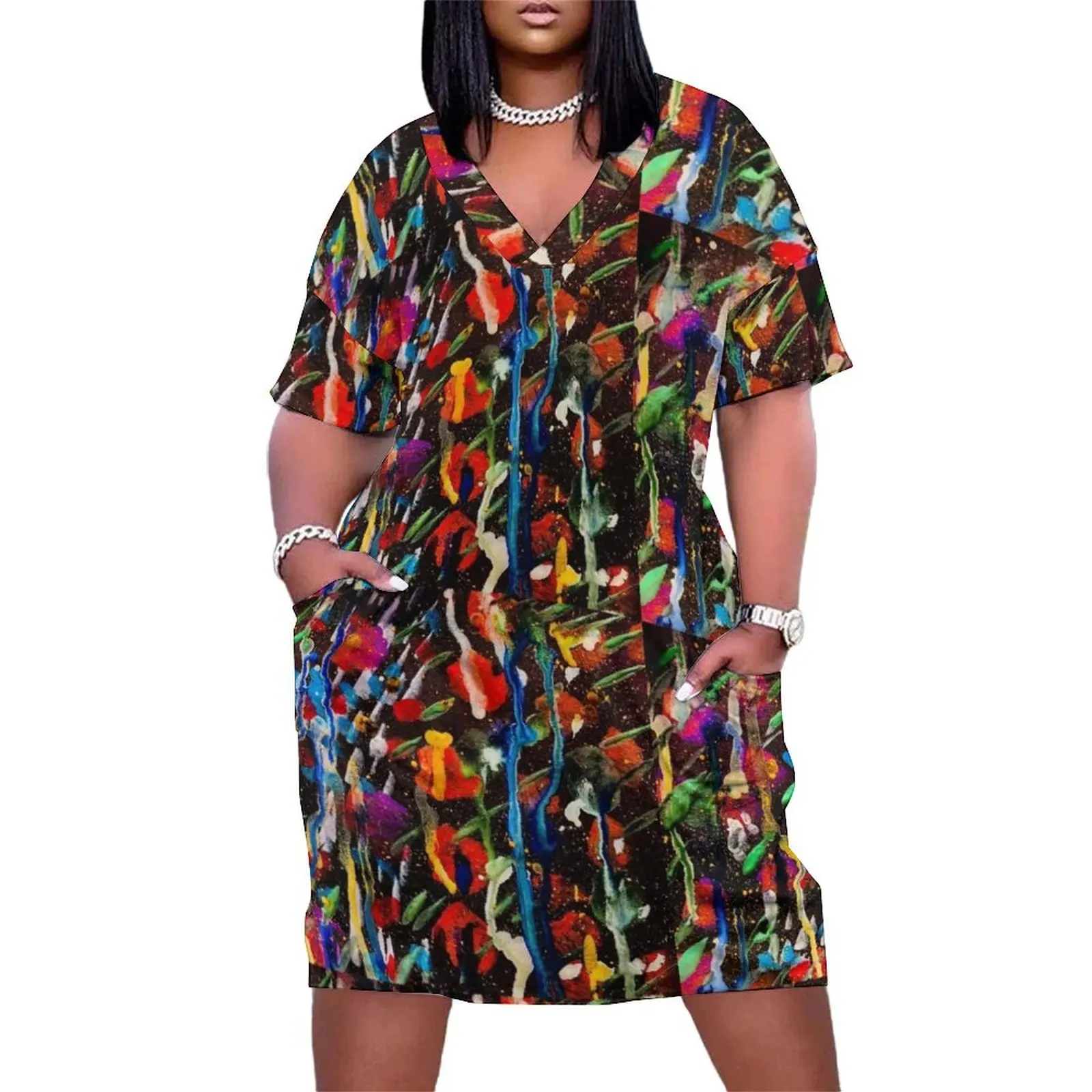 Untitled Loose Pocket Dress womens clothing Dress vintage dress party night summer womens 2025
Untitled Loose Pocket Dress womens clothing Dress vintage dress party night summer womens 2025