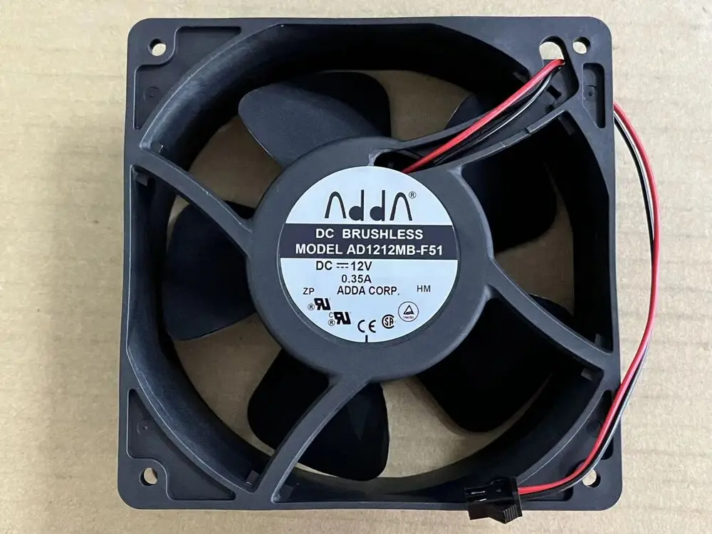 Оригинальный охлаждающий вентилятор для шасси ADDA AD1212MB-F51 12V 0.35A 12CM 12038
Оригинальный охлаждающий вентилятор для шасси ADDA AD1212MB-F51 12V 0.35A 12CM 12038