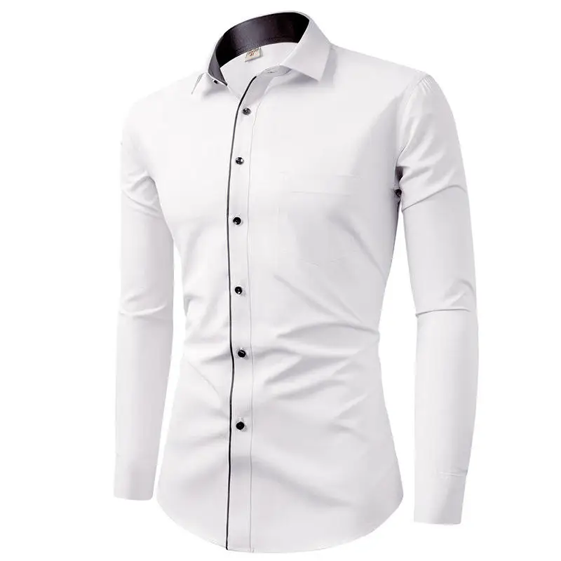 Long Sve Cotton Men's irt Anti-Wrinkle Easy Care Briti Sle Color Versatile irt for Daily Wear Spring Season
Long Sve Cotton Men's irt Anti-Wrinkle Easy Care Briti Sle Color Versatile irt for Daily Wear Spring Season