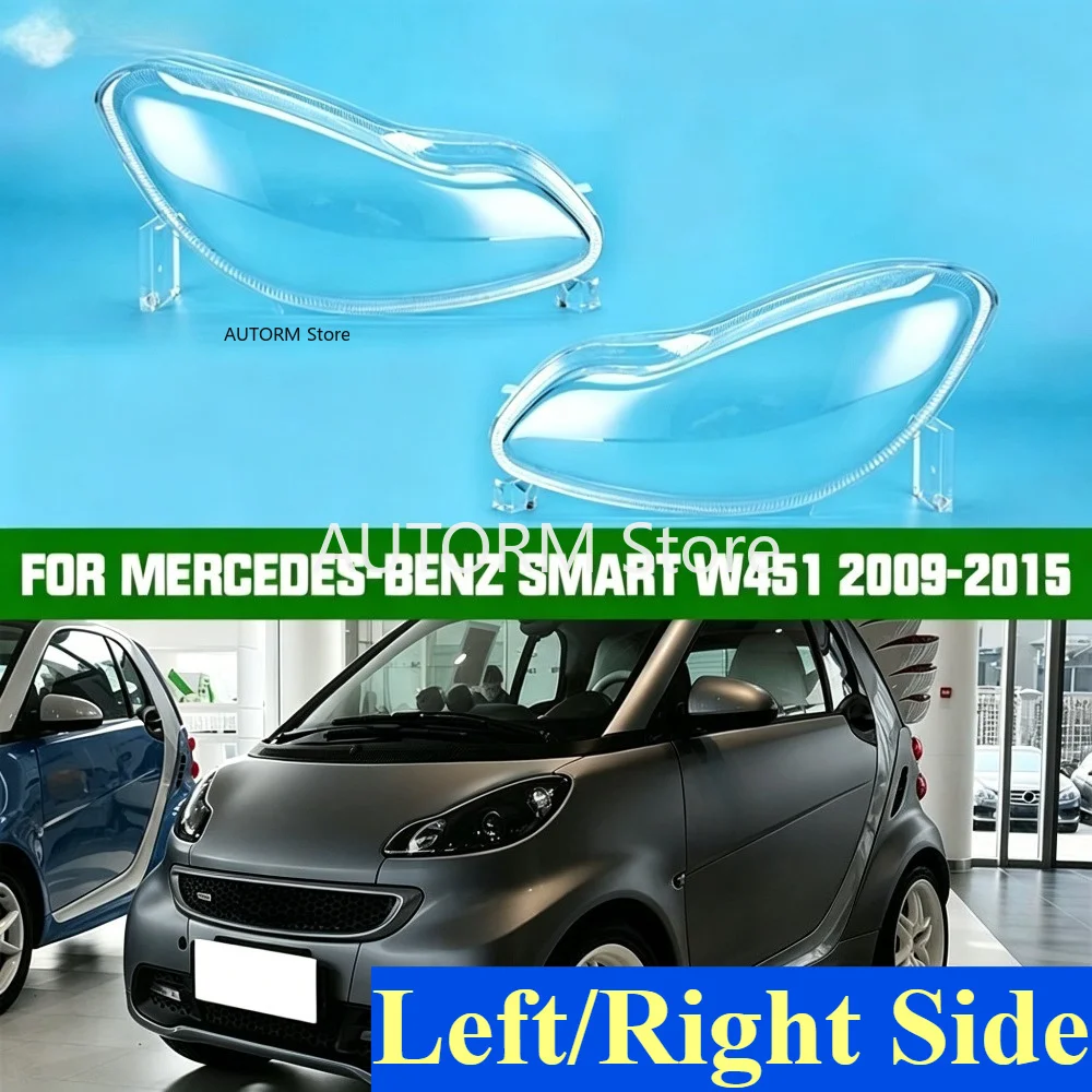 L/R Car Headlamp Lens Cover For Mercedes-Benz Smart Fortwo W451 2012 - 2015 Headlight Shell Mask Transparent Lampshade
L/R Car Headlamp Lens Cover For Mercedes-Benz Smart Fortwo W451 2012 - 2015 Headlight Shell Mask Transparent Lampshade
