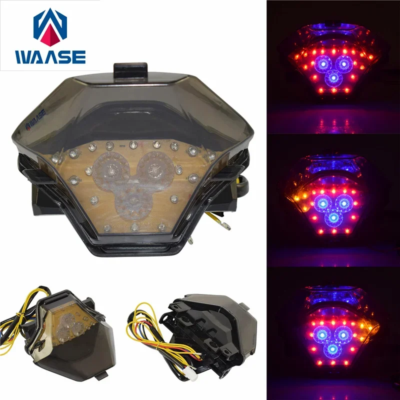 waase For Yamaha MT-07 MT07 FZ-07 V1 2014 2015 2016 2017 Rear Tail Light Brake Turn Signals Integrated LED Light
waase For Yamaha MT-07 MT07 FZ-07 V1 2014 2015 2016 2017 Rear Tail Light Brake Turn Signals Integrated LED Light
