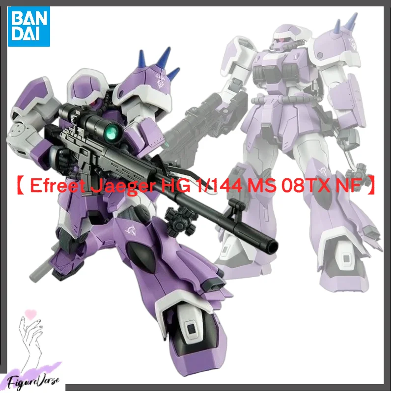 【IN STOCK】BANDAI Efreet Jaeger HG 1/144 MS 08TX NF Assembly Model Kit XFS Action Figures Robot Plastic Model Customized Toy Gift
【IN STOCK】BANDAI Efreet Jaeger HG 1/144 MS 08TX NF Assembly Model Kit XFS Action Figures Robot Plastic Model Customized Toy Gift