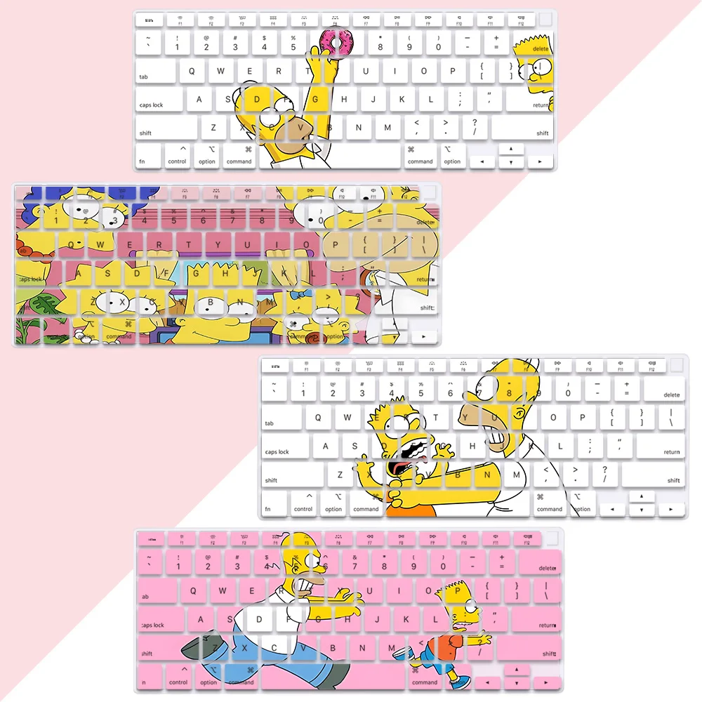 The Simpson Familys US Layout Color Print Soft Silicone Keyboard Cover For Macbook 2020 Air A2179 A2337
The Simpson Familys US Layout Color Print Soft Silicone Keyboard Cover For Macbook 2020 Air A2179 A2337