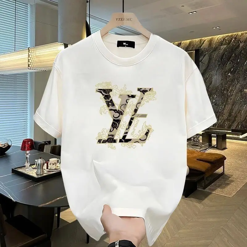 High-quality Men's Summer New Heavyweight Pure Cotton T-shirt Short Sleeve Niche Design Printed Trendy Brand
High-quality Men's Summer New Heavyweight Pure Cotton T-shirt Short Sleeve Niche Design Printed Trendy Brand