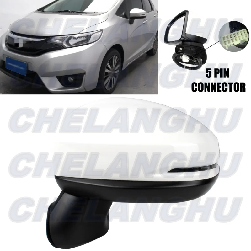 Mirror Assembly For Honda Fit 2015 2016 2017 2018 2019 2020 US Version Left Side 5 Pins White Painted Power Adjust Turn Light
Mirror Assembly For Honda Fit 2015 2016 2017 2018 2019 2020 US Version Left Side 5 Pins White Painted Power Adjust Turn Light