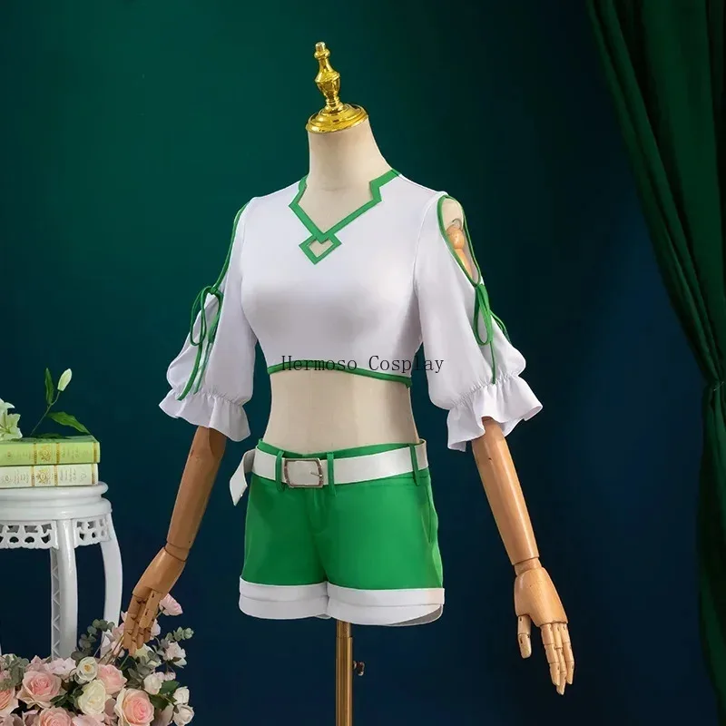 Sky02 Strike Beyond Journey's End Connie Kanne Cosplay Costume Top Shorts Stocking Belt Full Set Level 3 Magician Cosplay C88Ji
Sky02 Strike Beyond Journey's End Connie Kanne Cosplay Costume Top Shorts Stocking Belt Full Set Level 3 Magician Cosplay C88Ji